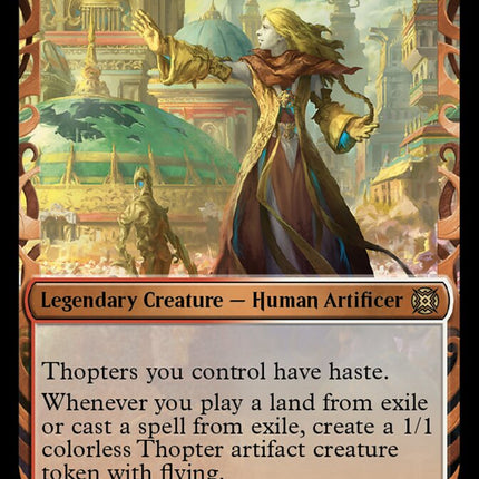 Pia Nalaar, Consul of Revival (Showcase Halo Foil) [March of the Machine: The Aftermath]