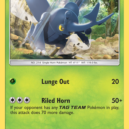 Heracross (9/236) [Sun & Moon: Cosmic Eclipse]