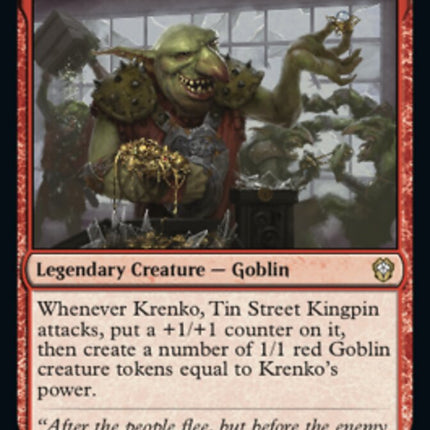 Krenko, Tin Street Kingpin [Dominaria United Commander]