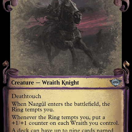 Nazgul (0729) [The Lord of the Rings: Tales of Middle-Earth Showcase Scrolls]