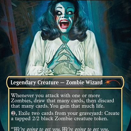 Linda, Kandarian Queen - Varina, Lich Queen [Secret Lair Drop Series]