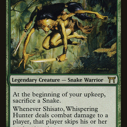 Shisato, Whispering Hunter [Champions of Kamigawa]