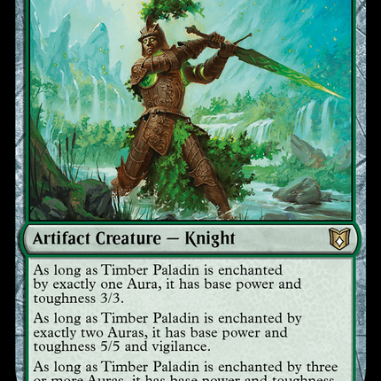 Timber Paladin [Wilds of Eldraine Commander]