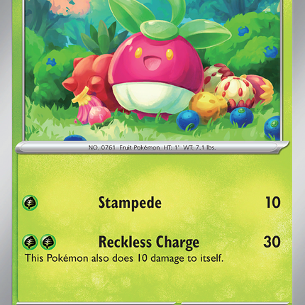 Bounsweet (016/197) [Scarlet & Violet: Obsidian Flames]