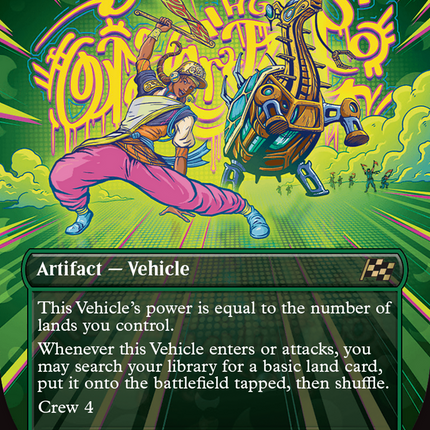 Lumbering Worldwagon (Borderless) [Aetherdrift]