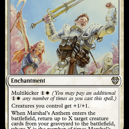 Marshal's Anthem [Outlaws of Thunder Junction Commander]