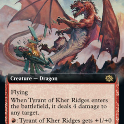 Tyrant of Kher Ridges (Extended Art) [The Brothers' War]