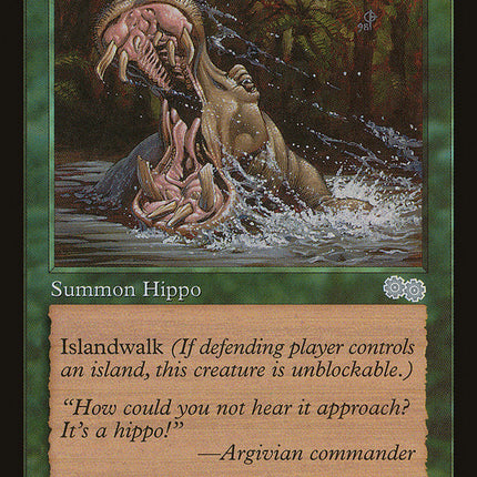 Bull Hippo [Urza's Saga]