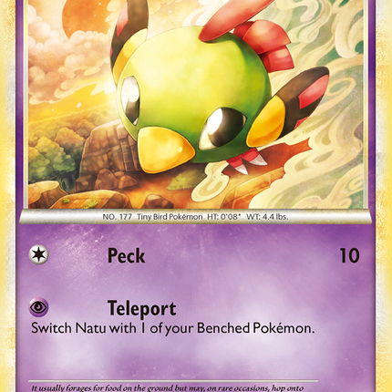 Natu (55/95) [HeartGold & SoulSilver: Unleashed]
