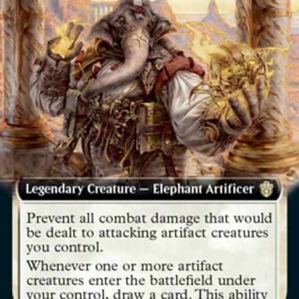 Losheel, Clockwork Scholar (Extended Art) [Commander 2021]