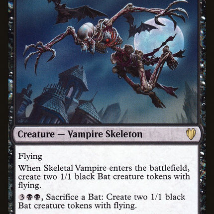 Skeletal Vampire [Commander 2017]