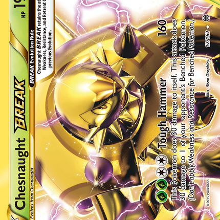 Chesnaught BREAK (12/162) [XY: BREAKthrough]