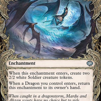Teeming Dragonstorm (Showcase) [Tarkir: Dragonstorm]