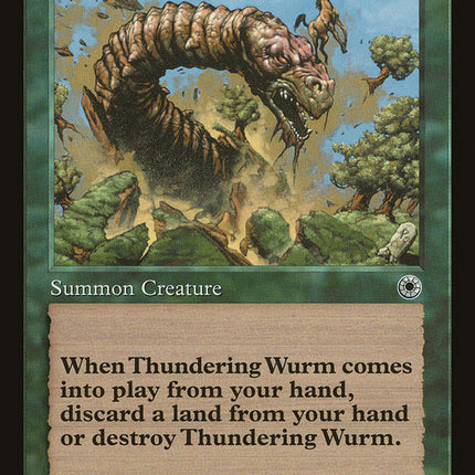 Thundering Wurm [Portal]