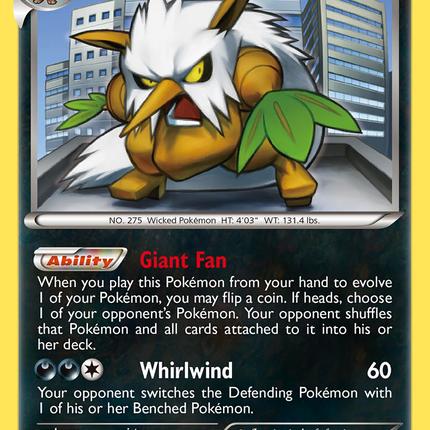 Shiftry (72/99) [Black & White: Next Destinies]