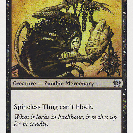 Spineless Thug [Ninth Edition]