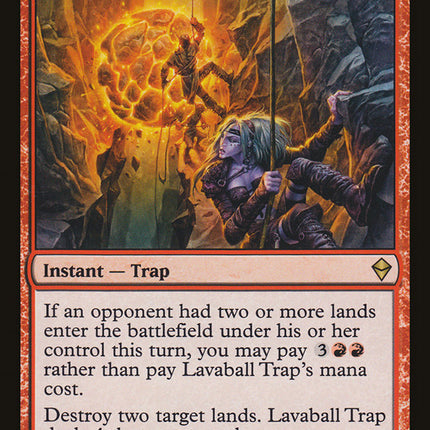 Lavaball Trap [Zendikar]