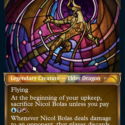 Nicol Bolas (Showcase Textured) [Secret Lair Drop Series]