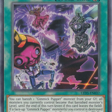Perform Puppet [LED5-EN037] Rare