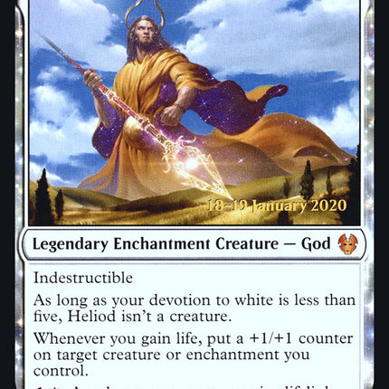 Heliod, Sun-Crowned [Theros Beyond Death Prerelease Promos]
