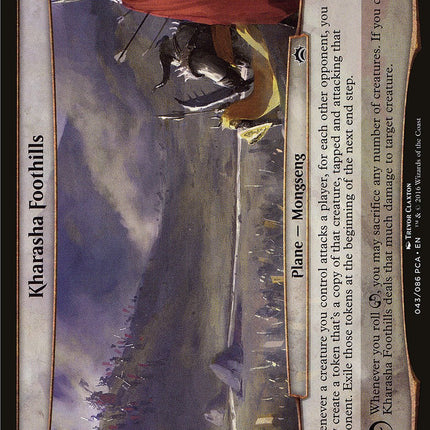Kharasha Foothills (Planes) [Planechase Anthology Planes]