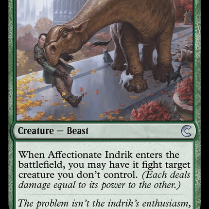 Affectionate Indrik [Ravnica: Clue Edition]