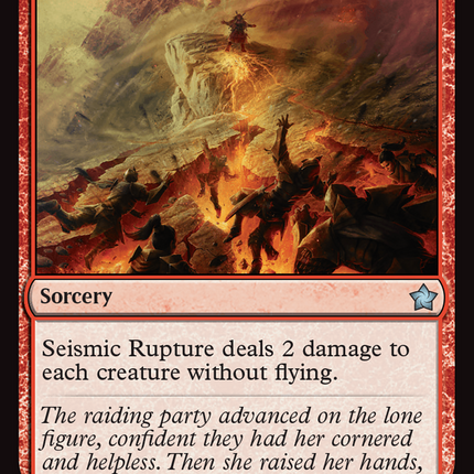 Seismic Rupture [Foundations]