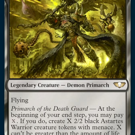 Mortarion, Daemon Primarch [Warhammer 40,000]