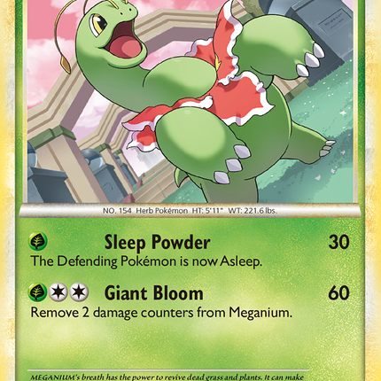 Meganium (27/95) [HeartGold & SoulSilver: Call of Legends]