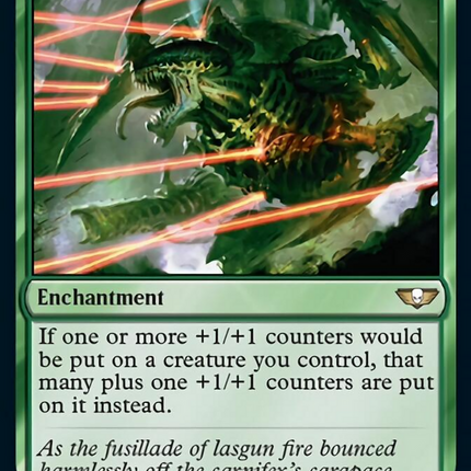 Hardened Scales (Surge Foil) [Warhammer 40,000]
