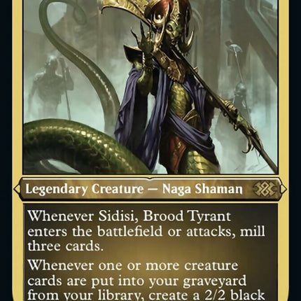 Sidisi, Brood Tyrant (Foil Etched) [Double Masters 2022]