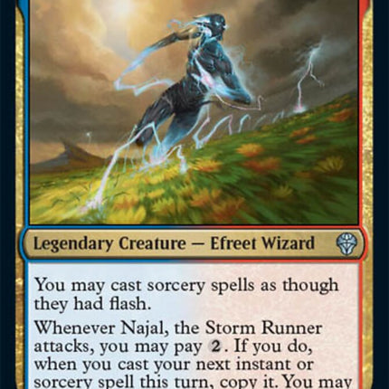 Najal, the Storm Runner [Dominaria United]