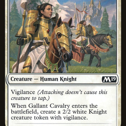 Gallant Cavalry [Core Set 2019]