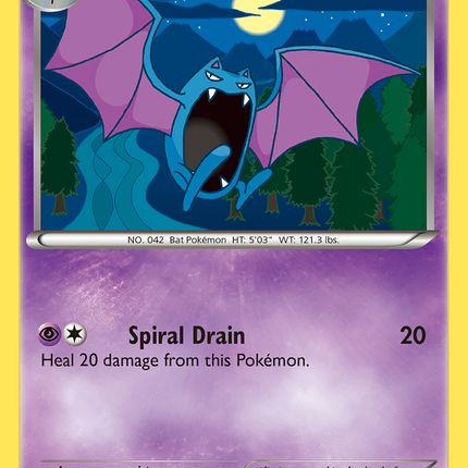 Golbat (54/135) [Black & White: Plasma Storm]