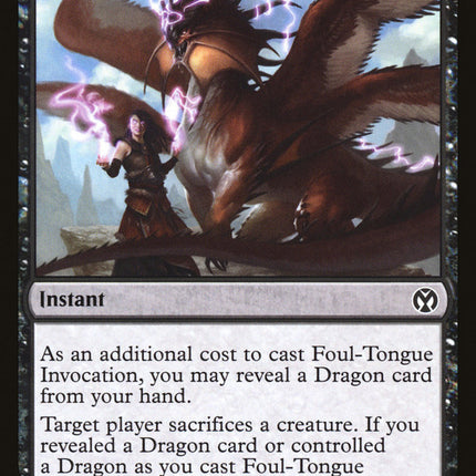 Foul-Tongue Invocation [Iconic Masters]