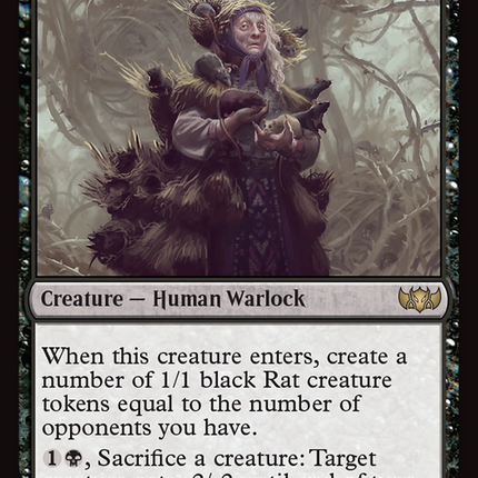 Chittering Witch [Tarkir: Dragonstorm Commander]