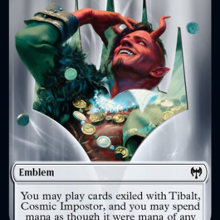 Tibalt, Cosmic Impostor Emblem [Kaldheim Tokens]