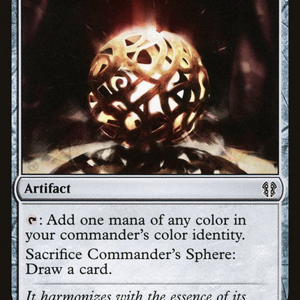 Commander's Sphere [Zendikar Rising Commander]