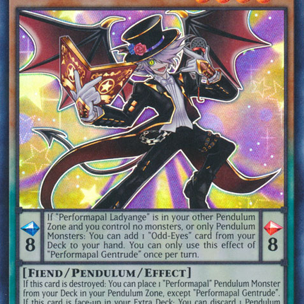 Performapal Gentrude [DIFO-EN001] Super Rare