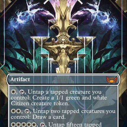 Halo Fountain (Borderless Alternate Art) [Streets of New Capenna]