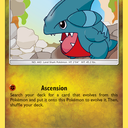 Gible (96/156) [Sun & Moon: Ultra Prism]