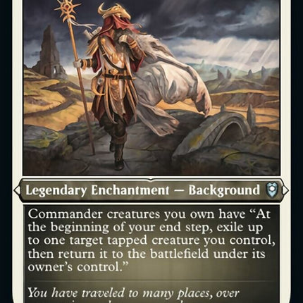 Far Traveler (Foil Etched) [Commander Legends: Battle for Baldur's Gate]