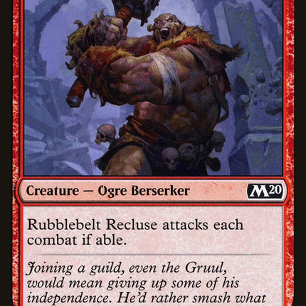Rubblebelt Recluse [Core Set 2020]
