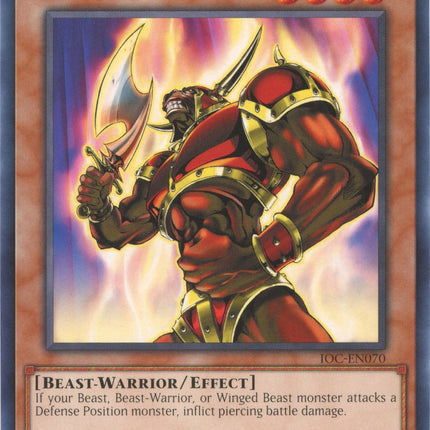 Enraged Battle Ox (25th Anniversary) [IOC-EN070] Rare