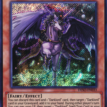 Darklord Amdusc [DESO-EN033] Secret Rare