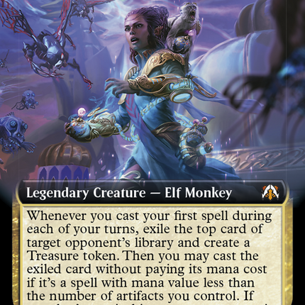 Rashmi and Ragavan (Extended Art) [March of the Machine Commander]