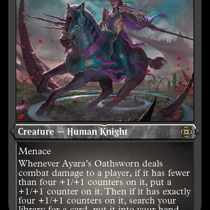 Ayara's Oathsworn (Foil Etched) [March of the Machine: The Aftermath]