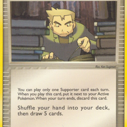 Professor Oak's Research (80/101) [EX: Dragon Frontiers]