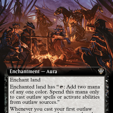 Discreet Retreat (Extended Art) [Outlaws of Thunder Junction Commander]