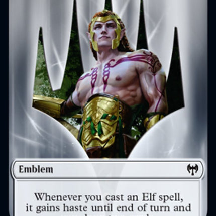Tyvar Kell Emblem [Kaldheim Tokens]